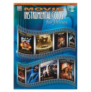 MS Movie Instrumental Solos, Cello Level 2-3 Book/CD