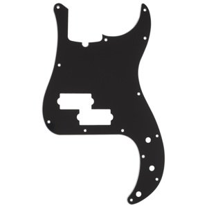 Fender Pickguard, Precision Bass 13-Hole Mount, Black, 3-Ply