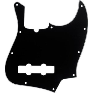 Fender Pickguard, Jazz Bass, 10-Hole Mount (B/W/B), 3-Ply