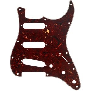 Fender Pickguard, Stratocaster S/S/S, 11-Hole Mount, Tortoise Shell, 4