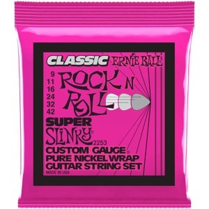 Ernie Ball 2253 Pure Nickel Super Slinky