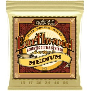Ernie Ball 2002 Earthwood 80/20 Bronze Medium