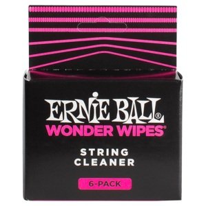 Ernie Ball Wonder Wipes String Cleaner 6-Pack