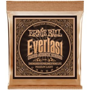 Ernie Ball 2546 Everlast Phosphor Bronze Medium Light