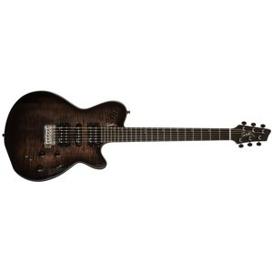 Godin xtSA Trans Black Flame