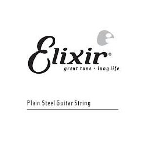 Elixir Anti-Rust Plain Steel Single .015"