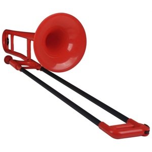 pBone Plastic Trombone Red