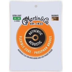 Martin Authentic Acoustic Flexible Core 92/8 Phosphor Bronze Custom Li