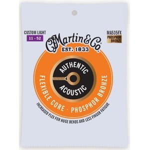 Martin Authentic Acoustic Flexible Core 92/8 Phosphor Bronze Custom Li