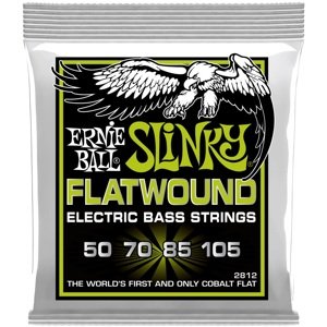 Ernie Ball 2812 Regular Slinky Cobalt Flatwound Electric Bass 50-105
