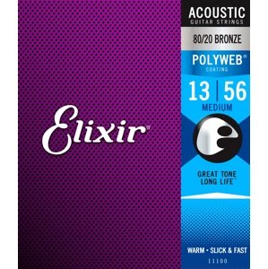 Elixir Polyweb 80/20 Bronze Medium