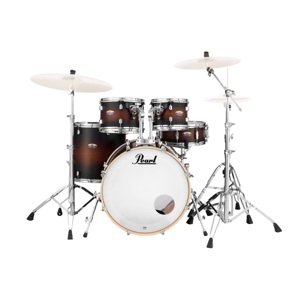 Pearl DMP Decade Satin Brown Burst Rock Set