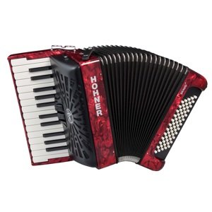 Hohner Bravo II 60 Red Silent Key
