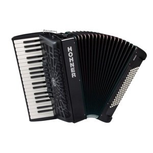 Hohner Bravo III 96 black Silent Key