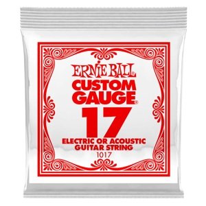 Ernie Ball 1029 Plain Steel Single .017