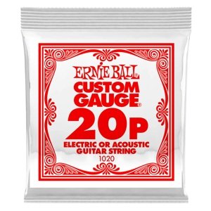 Ernie Ball 1032 Plain Steel Single .020