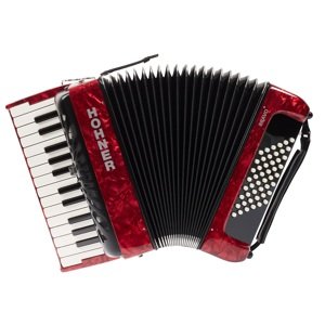 Hohner Bravo II 48 red