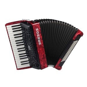 Hohner Bravo III 80 Red Silent Key