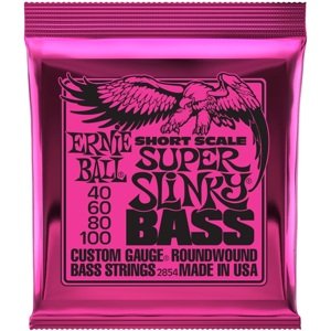 Ernie Ball 2854 Super Slinky Nickel Wound Short Scale Electric Bass 40