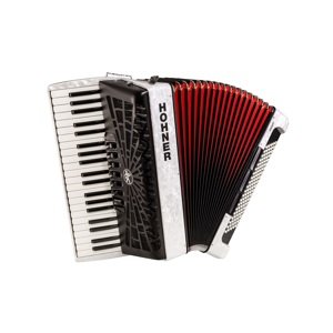 Hohner Bravo III 120 white (SilentKey)