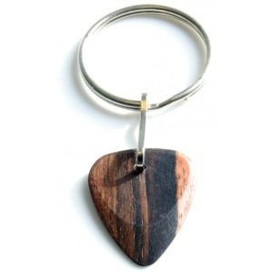 Timber Tones Macassar Ebony Pick Keyring