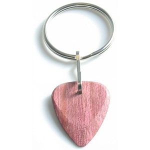 Timber Tones Purple Heart Pick Keyring