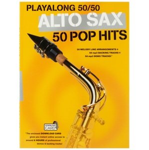 MS Playalong 50/50: Alto Sax - 50 Pop Hits