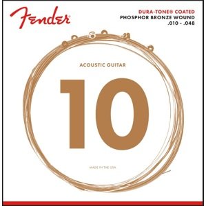 Fender 860XL Phosphor Bronze Coated 10-48