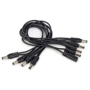 Rockboard Flat Daisy Chain Cable - 8 Outputs, Straight