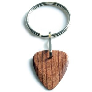 Timber Tones Burma Padouk Keyring