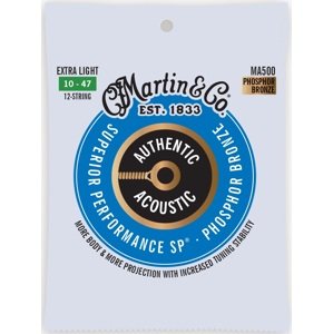 Martin Authentic SP 92/8 Phosphor Bronze 12-String Extra Light