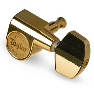 Taylor Guitar Tuners 1:18 6-String Polished Gold
