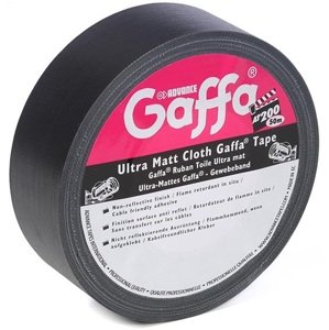 Advance Tapes Gaffa AT200 Black 50 m