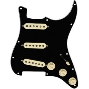 Fender Pre-Wired Pickguard, Strat SSS TX MEX BWB