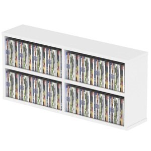 Glorious CD Box 180 White