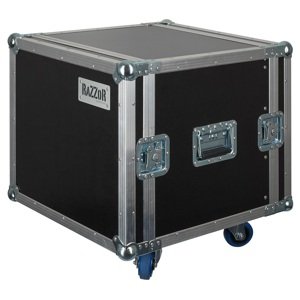 Razzor Cases 10U rack 450 Wheels
