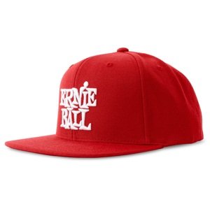 Ernie Ball Stacked Logo Hat Red