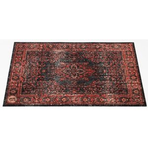 DRUMnBASE Vintage Persian Stage Mat 130 Red/Black