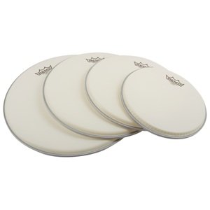 Remo Ambassador Coated Rock set