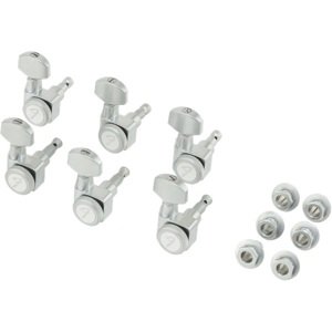 Fender Locking Tuning Machines, Brushed Chrome