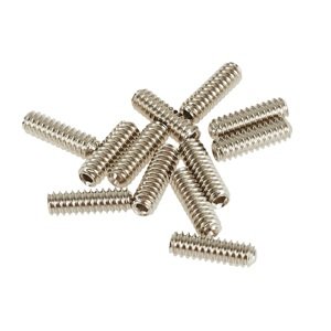 Fender Standard Series Bass Bridge Saddle Height Adjustment Screws, Ni