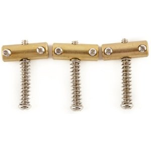 Fender American Vintage Telecaster Compensated Bridge Saddles, Brass