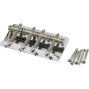 Fender Pure Vintage Bass Bridge Assembly, Nickel/Chrome