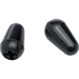 Fender Stratocaster Switch Tips, Black