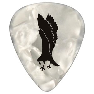 PRS Celluloid Picks, White Pearloid Heavy