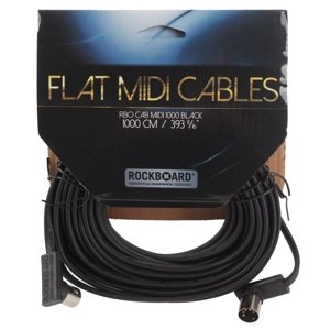 Rockboard Flat MIDI Cable Black 1000 cm