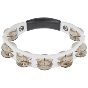 Latin Percussion Cyclops Tambourine White