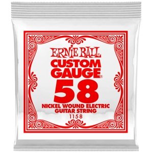 Ernie Ball 1170 Nickel Wound Single .058