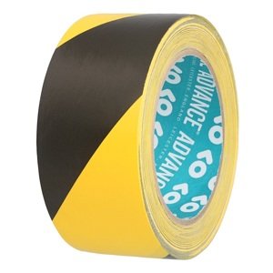 Advance Tapes Safety Tape AT0008 Black/Yellow 33 m