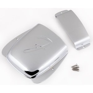 Fender Pure Vintage Jazz Bass Ashtray Cover Set, Steel/Chrome